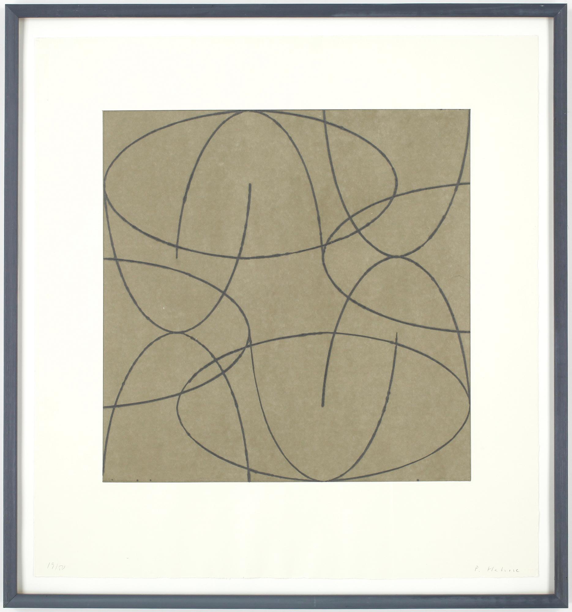 PETER HAHNE, etning, signerad och numrerad 19/50.