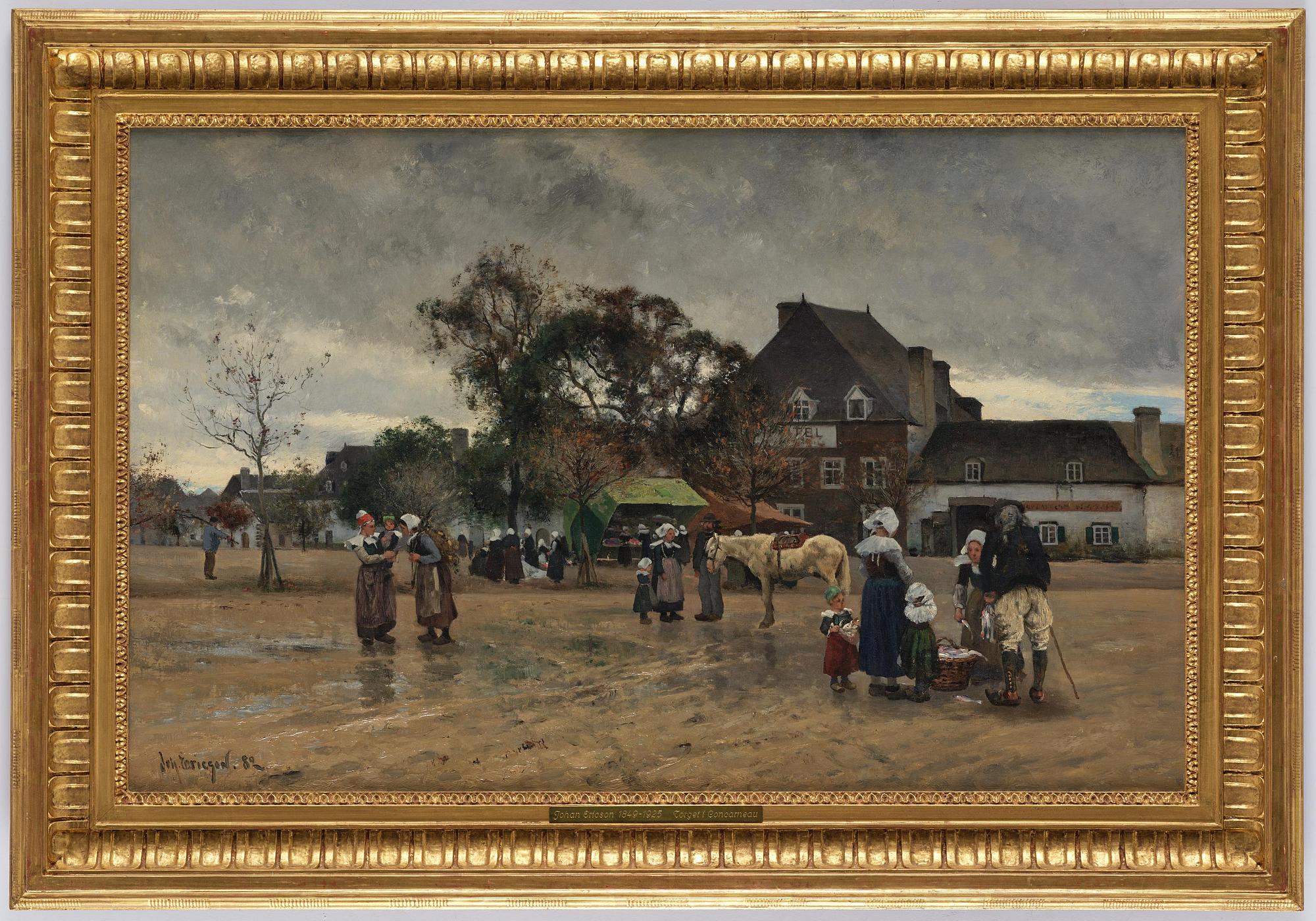 Johan Ericson, "Torget Concarneau".