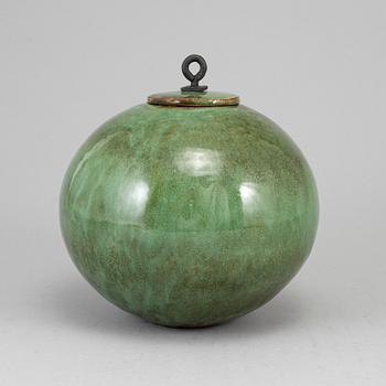 ANJA NOTINI, a earthenware 'Circle' urn, 1990's.