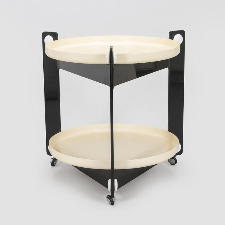 Luigi Massoni, a 1970s table / tray table, for Guzzini, Italy.