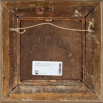 HOLLÄNDSK SKOLA, olja på pannå. 1700-tal.