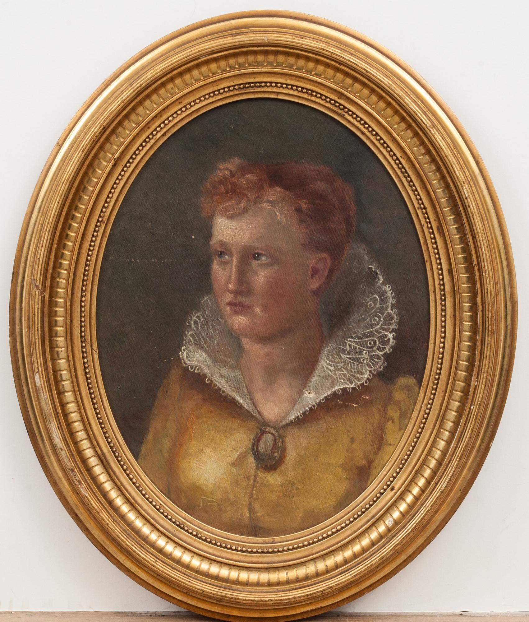 OKÄND KONSTNÄR, olja på duk.