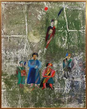 MADELEINE PYK, olja på duk, sign.