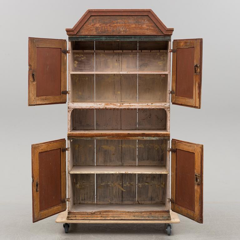 SKÅP, allmoge, daterat 1860.