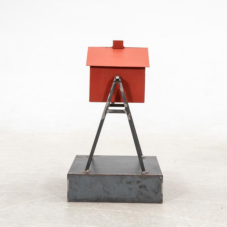 Peter Johansson, Skulptur, "Stuga", 2022.