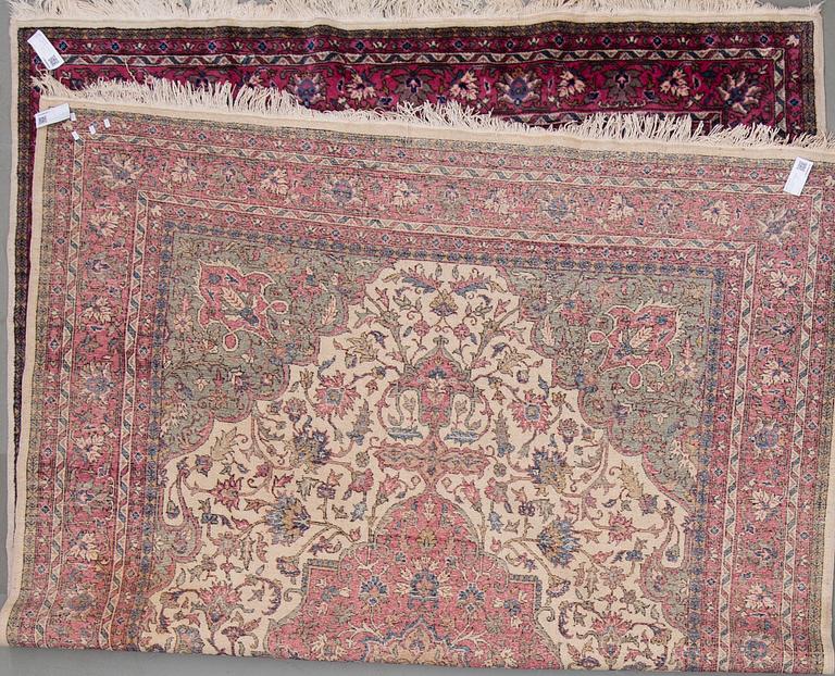An eastern european carpet, around 294 x 205 cm.