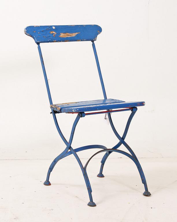 KLAPPSTOLAR MED BORD, 6+1. 1900-talets början.