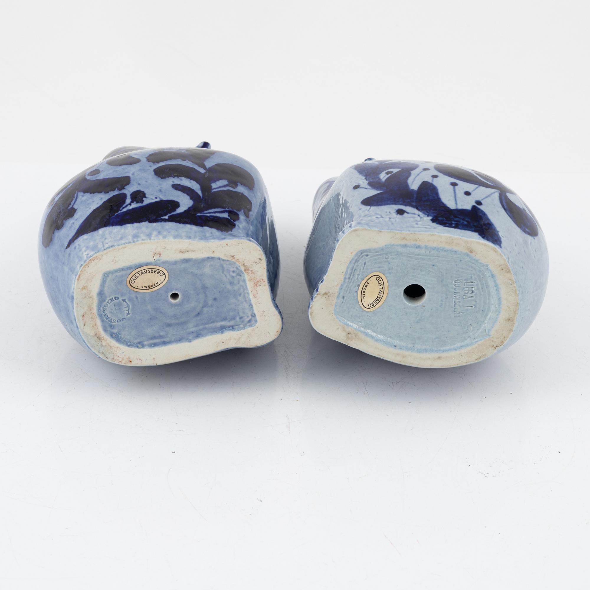 Lisa Larson, parti om tolv figuriner , Gustavsberg.