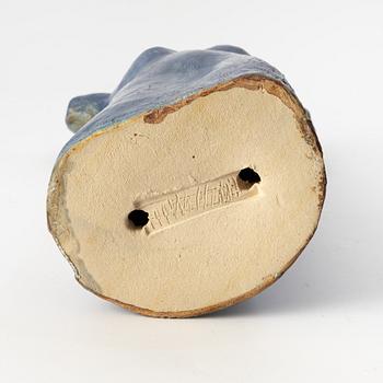 Kjell Janson, a stoneware sculpture of a torso, signed.