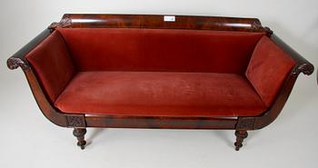 SOFFA, senempire, 1800-talets mitt.