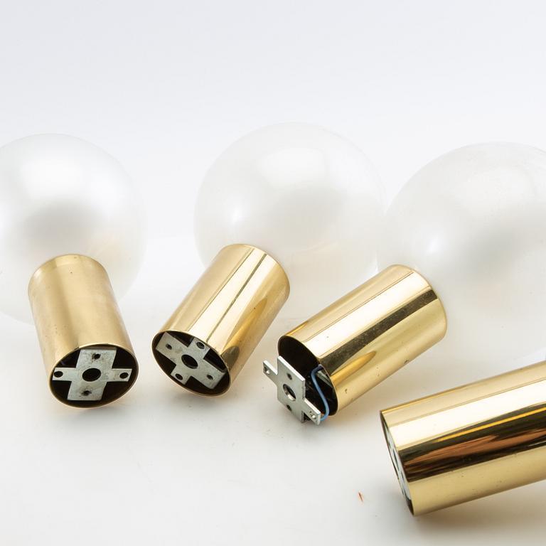 Motoko Ichii, wall lamps, 5 pcs, Personal, 1970s.