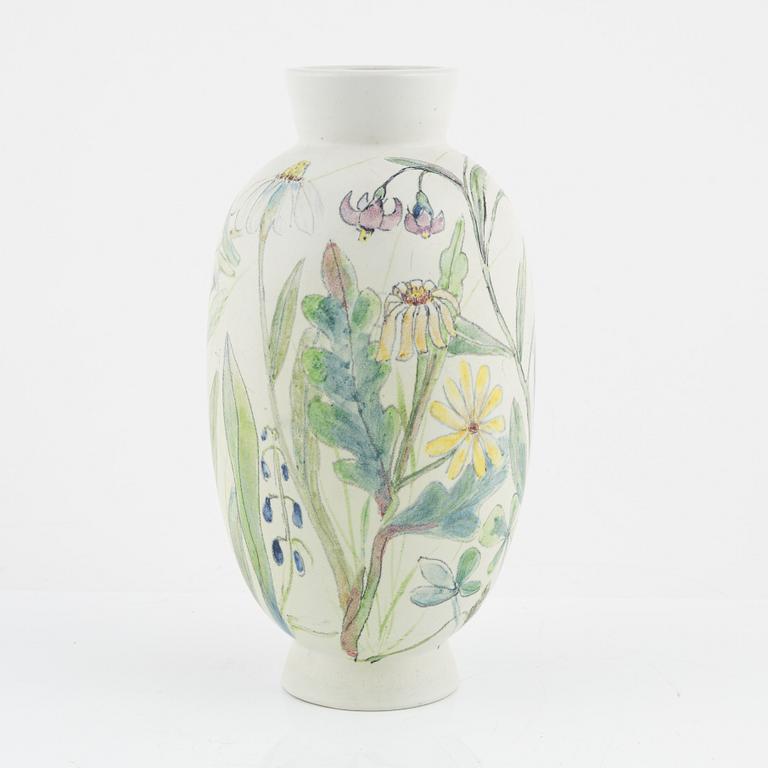 Carl-Harry Stålhane, an earthenware vase, signed.