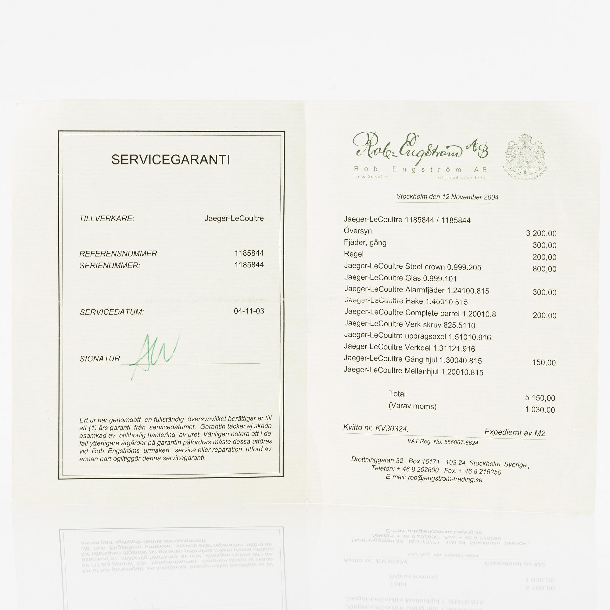 Jaeger-LeCoultre, Memovox, wristwatch, 37 mm.