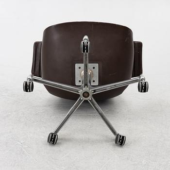 Preben Fabricius & Jørgen Kastholm, Desk chair, "Tulip", for Alfred Kill, Germany 1960s/70s.