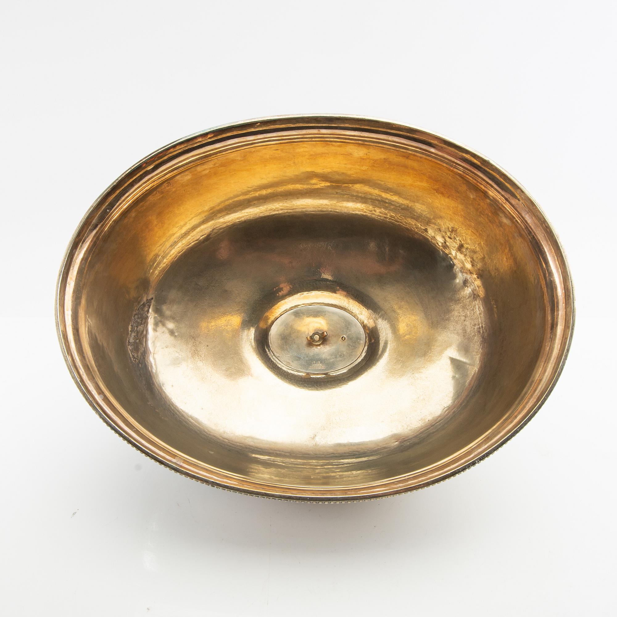 Cloche England 1900-talets första hälft nysilver.