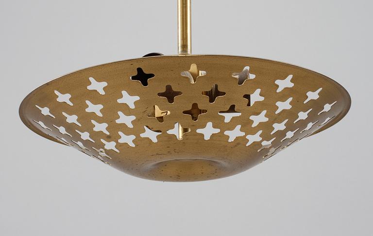 TAKLAMPA, 1900-talets första hälft, höjd ca 40 cm.