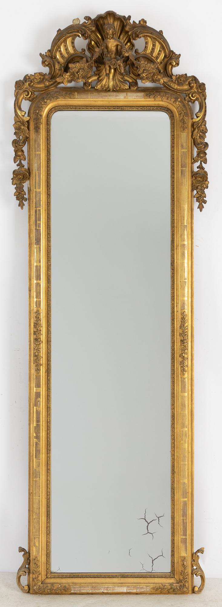 Mirror, late 19th century.