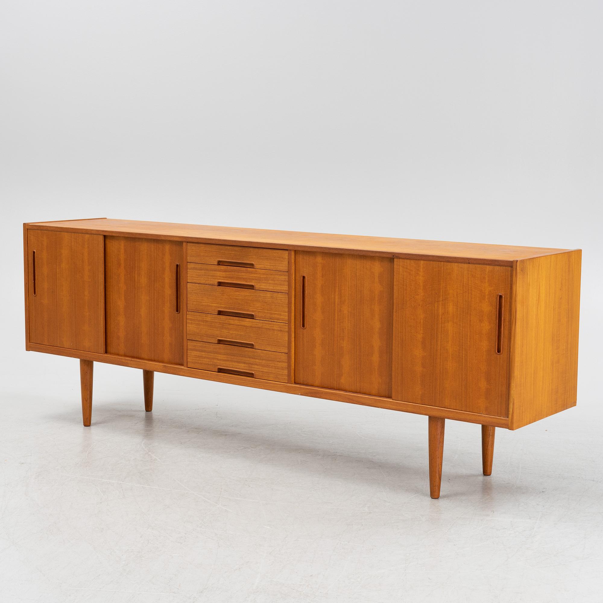 Nils Jonsson, a teak veneered 'Gigant' sideboard, Troeds.