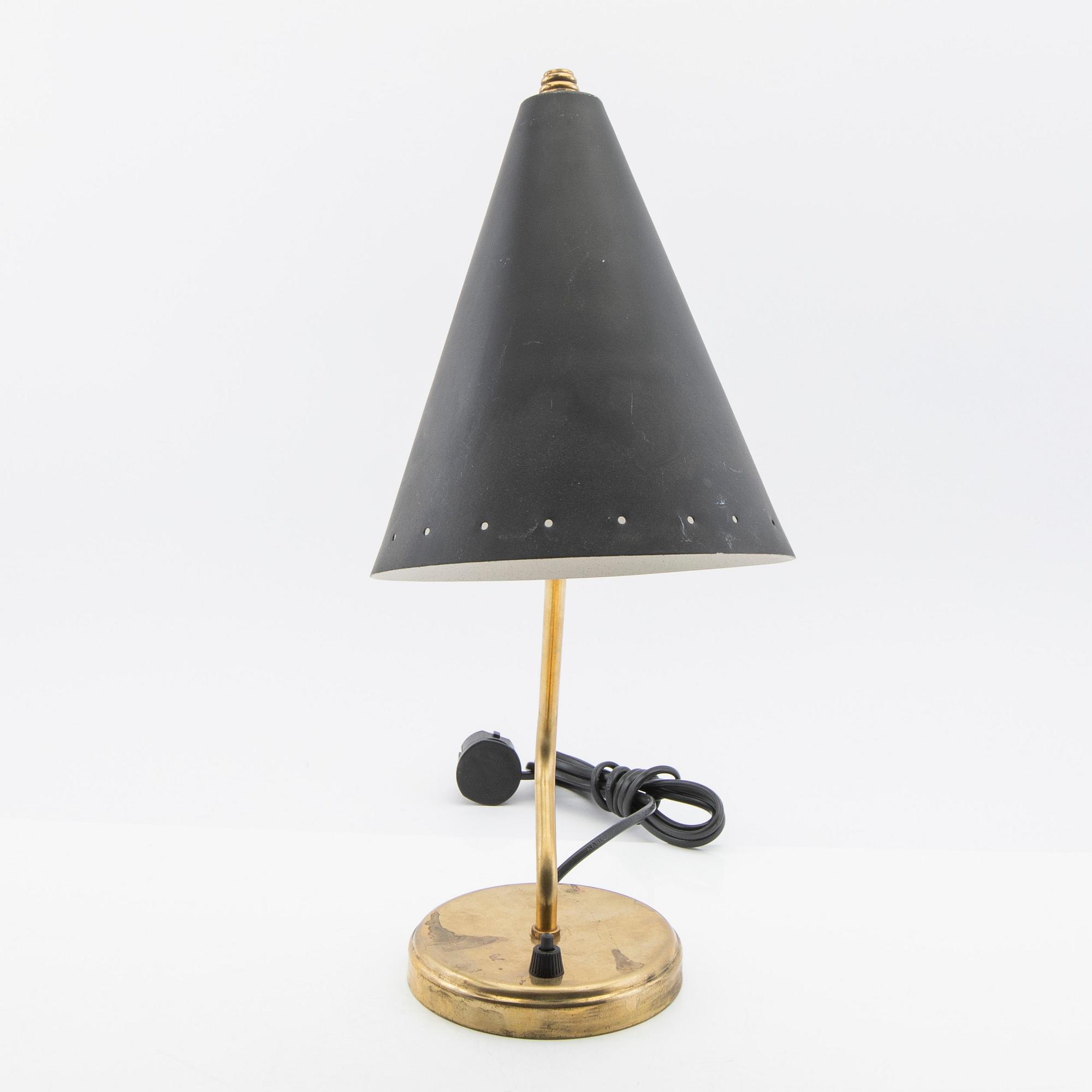 Bordslampa, 1900-talets mitt.