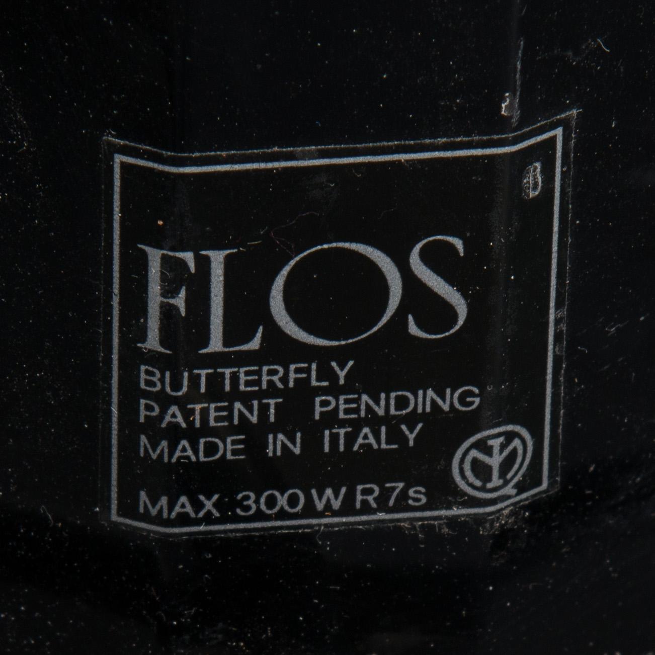 AFRA SCARPA & TOBIA SCARPA, golvlampa, "Butterfly" Flos, Italia 1980-tal.