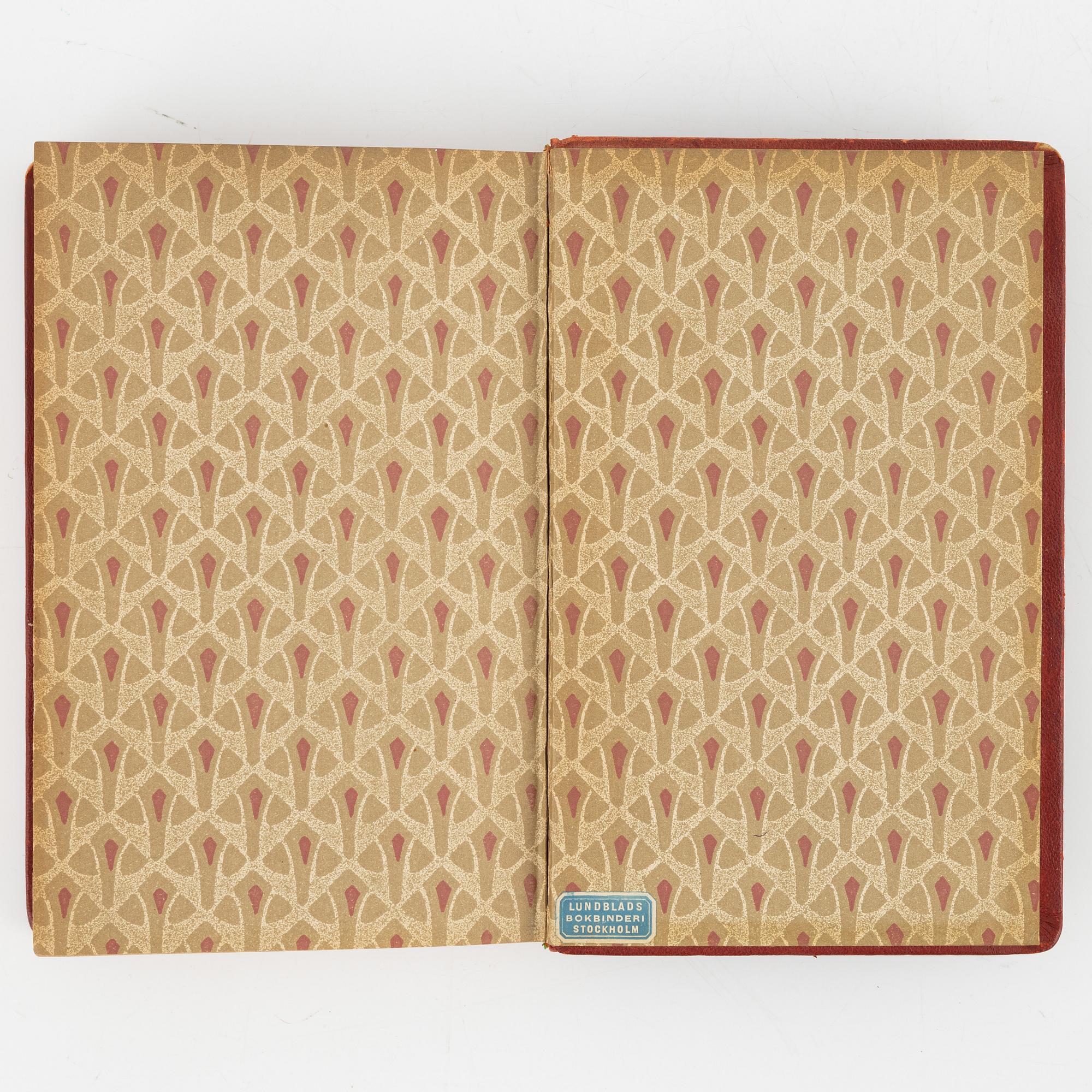 Bok, August Strindberg, "Röda rummet", originalupplagan, Stockholm 1879.