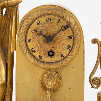 Bordspendyl, Empire, 1800-talets första hälft.