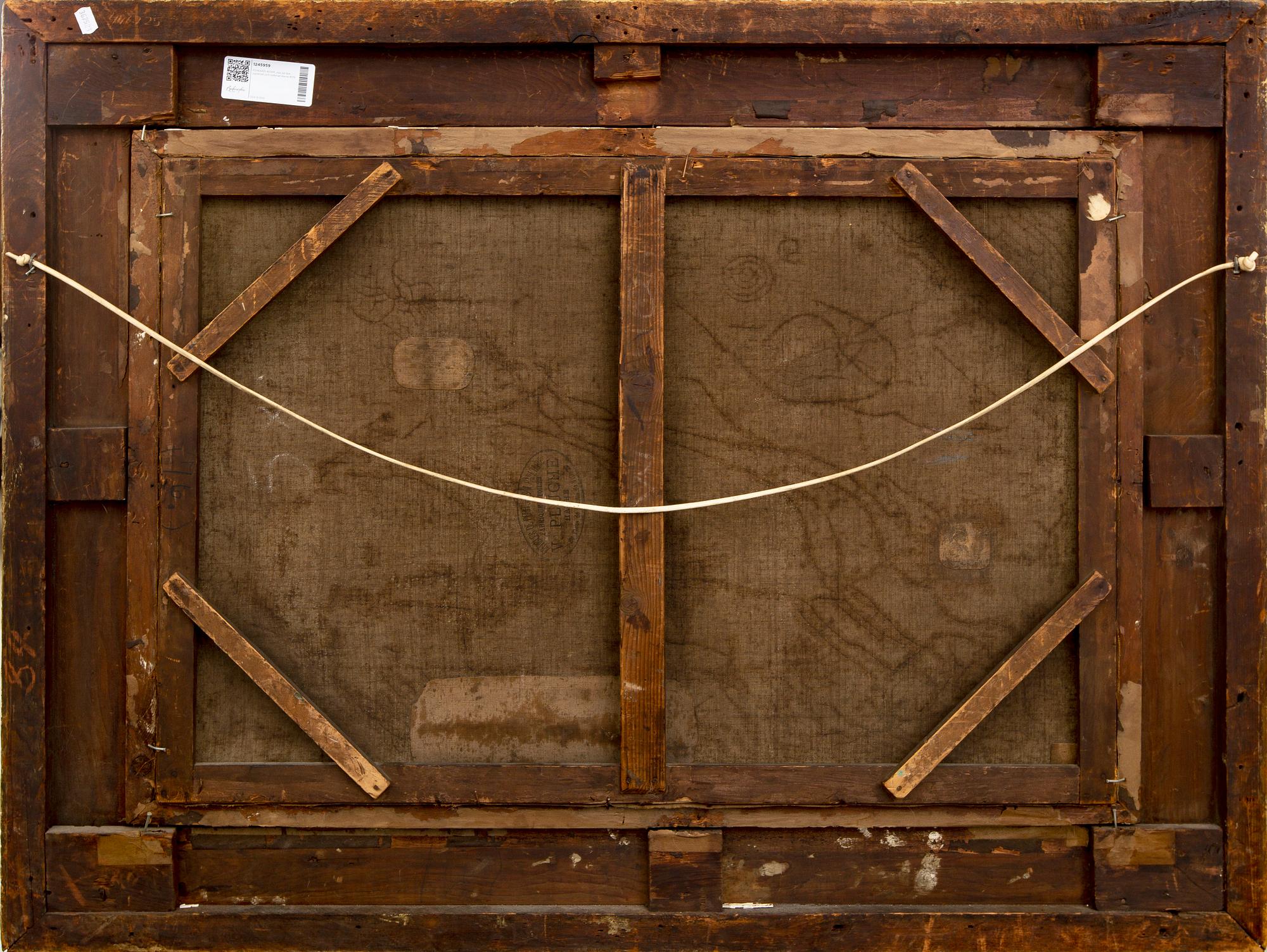 EDWARD ADAM, a signed and dated oil on canvas.