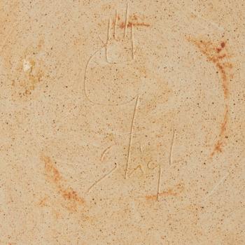 Stig Lindberg, vas, stengods, Gustavsbergs Studio 1970.