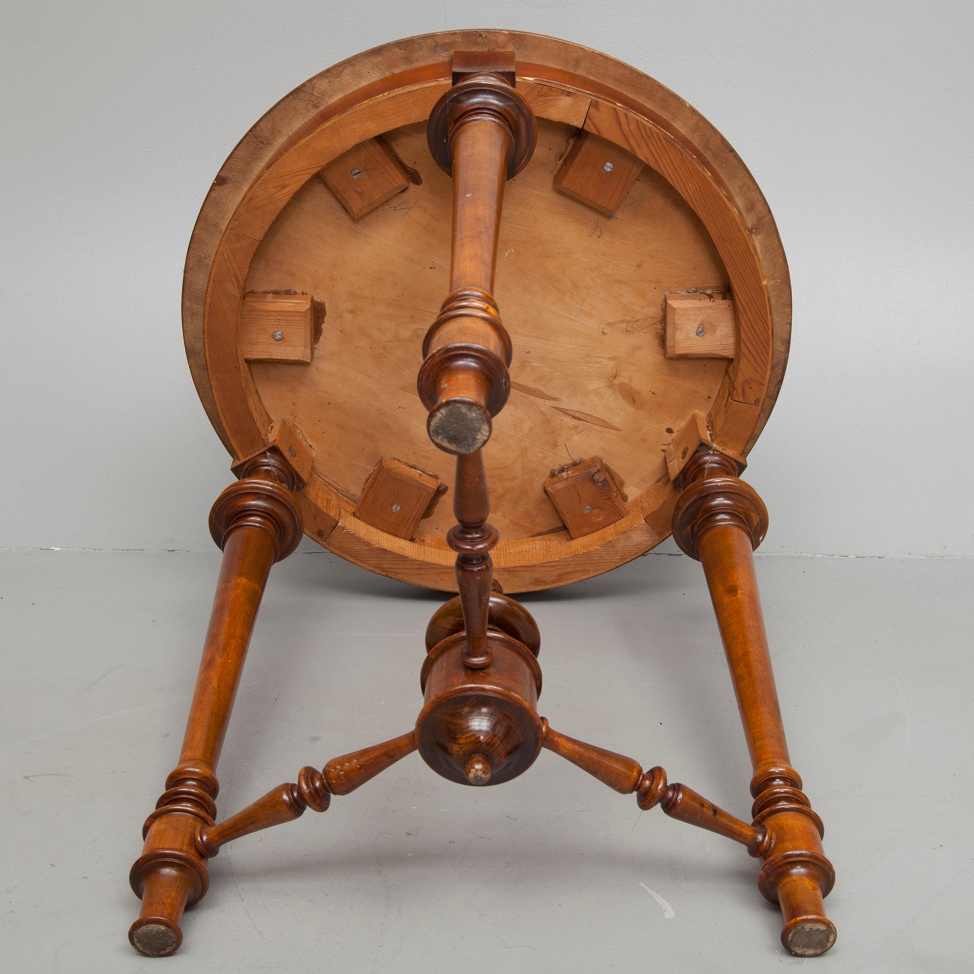 BORD, nyrenässans, 1800-talets slut.