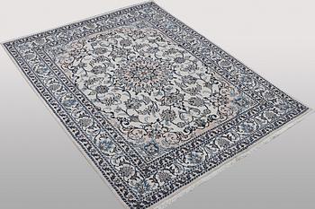 A rug, Nain, part silk, ca 200 x 154 cm.