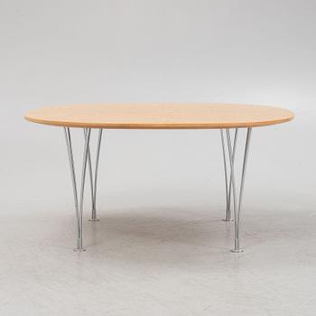 Bruno Mathsson & Piet Hein, a 'Supercirkeln' coffee table, Bruno Mathsson International.