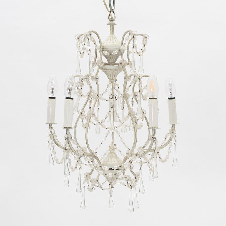 A chandelier, Italy, senond half of the 20th century.