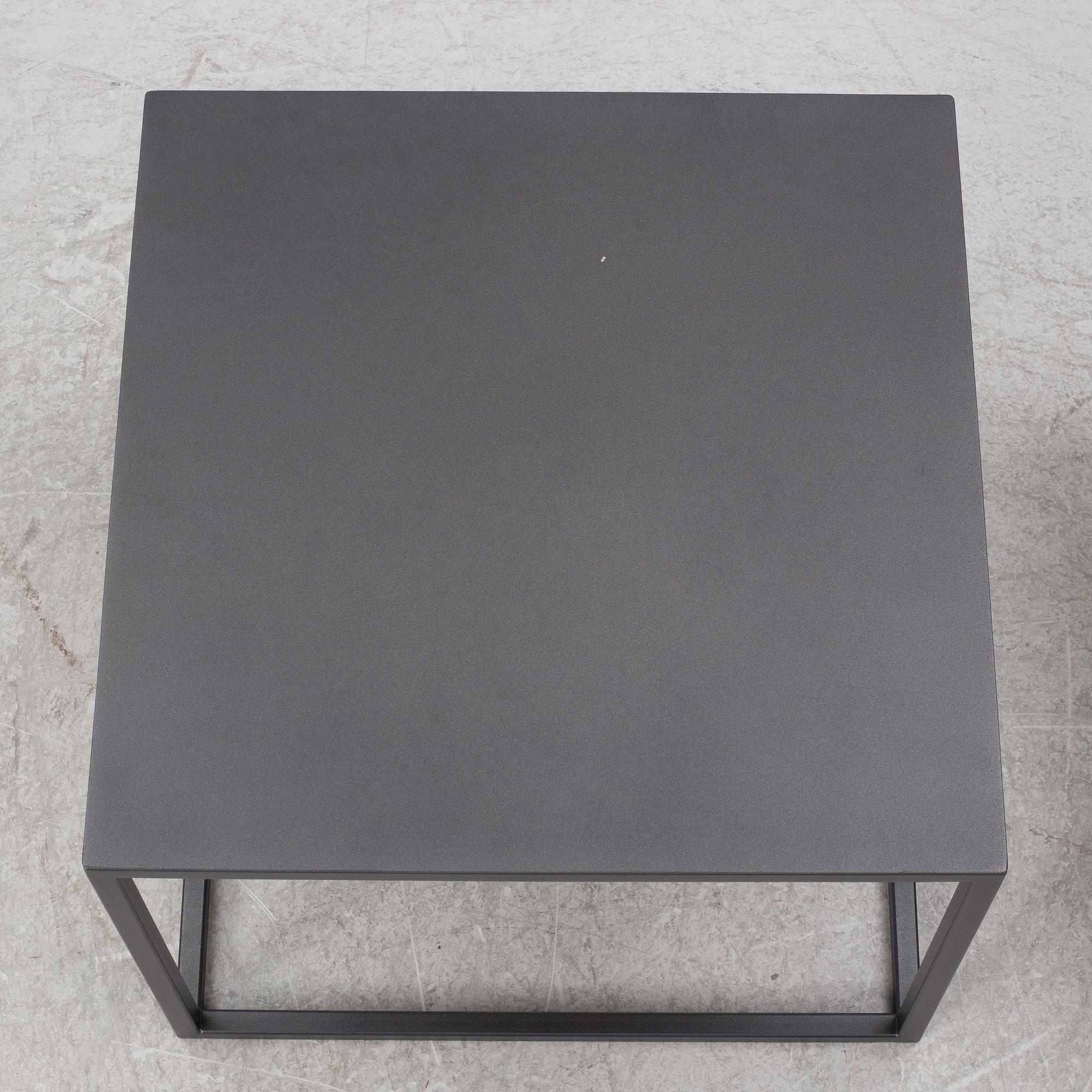 Per Öberg, Side tables, a pair, contemporary.