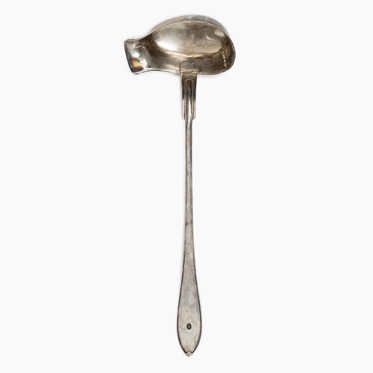 Guldsmedsaktiebolaget (GAB), Ladle, silver, Stockholm 1910.