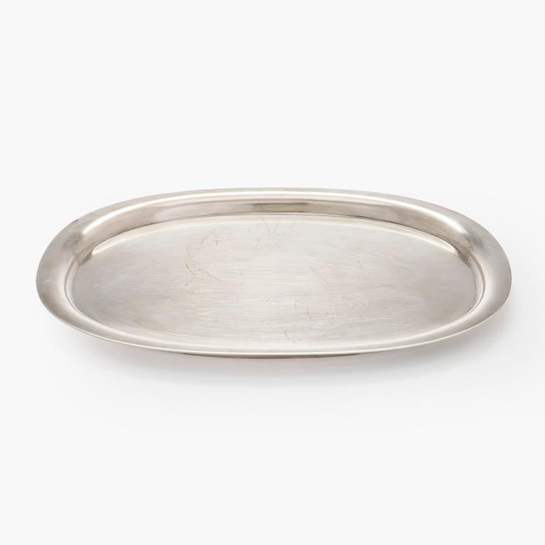 Piet Hein, Tarjotin, sterlinghopeaa, Georg Jensen, Tanska.