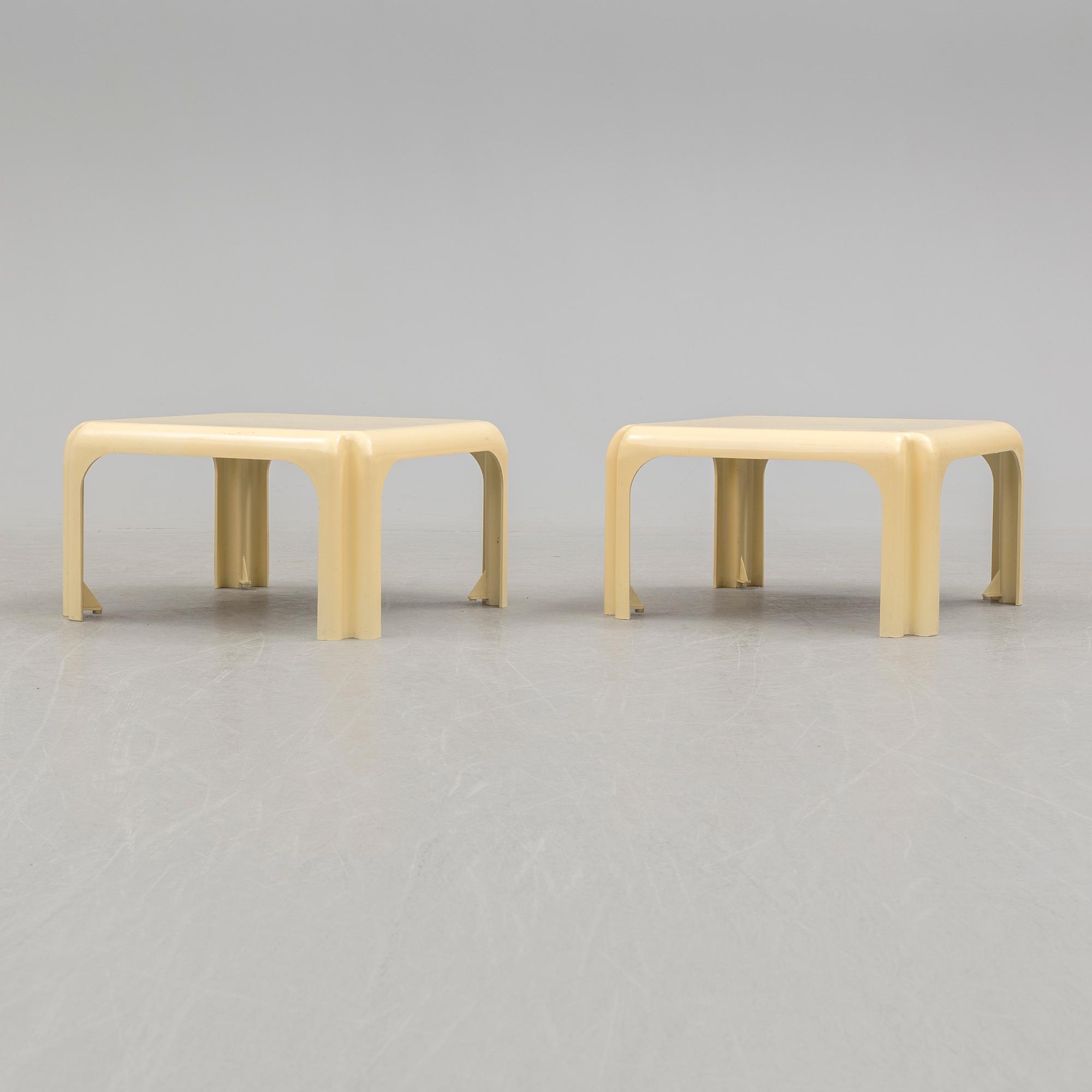 VICO MAGISTRETTI, bord, ett par, "Elena", Italien, 1900-talets senare del.