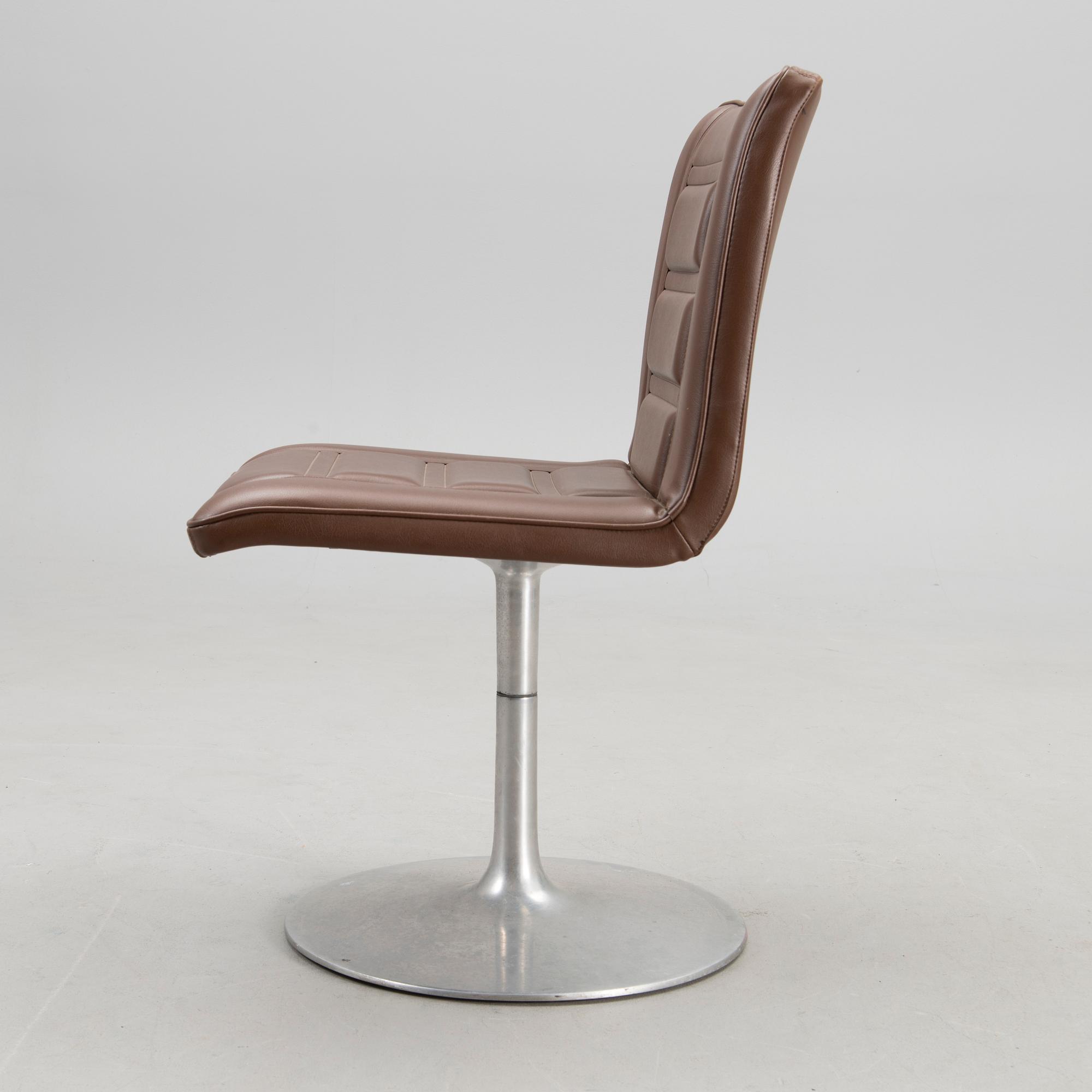 2+1 1960s 'Silver wing' armchairs for Asko, Finland.