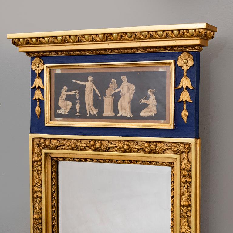 SPEGEL senempire 1840/50-tal.