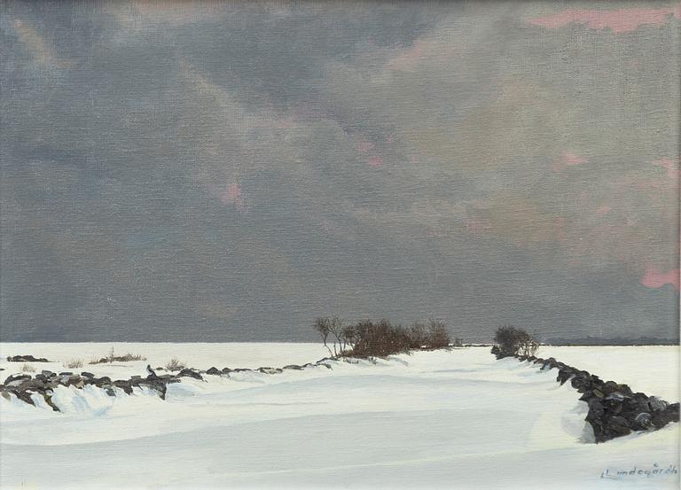 Lennart Lundegårdh, "Efter snöstormen mot Hålnäs, Öland".