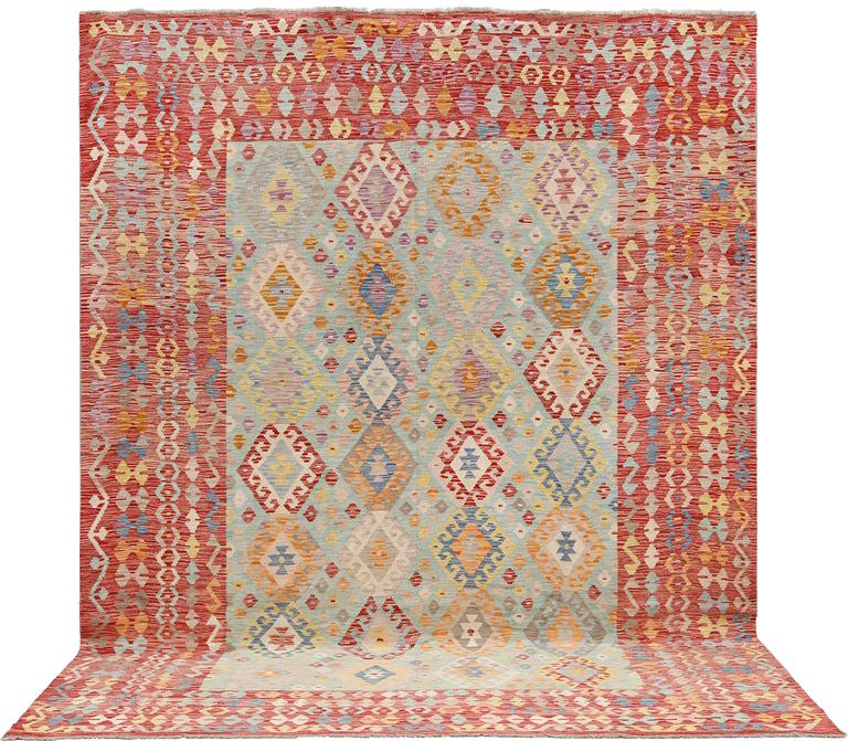 A kilim carpet c 344 x 268 cm.