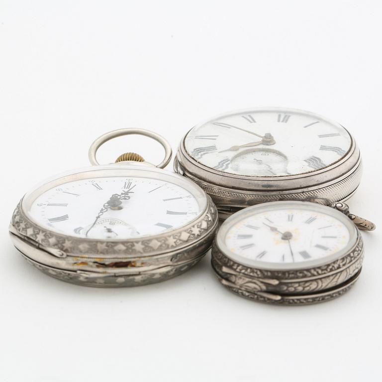 3 PCS OF POCKET WATCH,