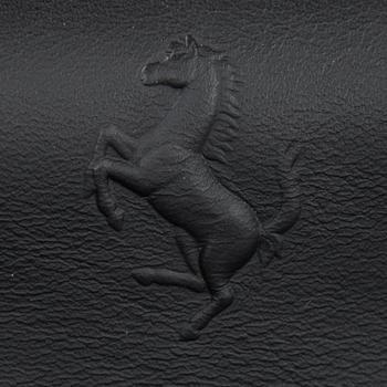 Five brack leather bags from Schedoni, Italy. For Ferrari 456.