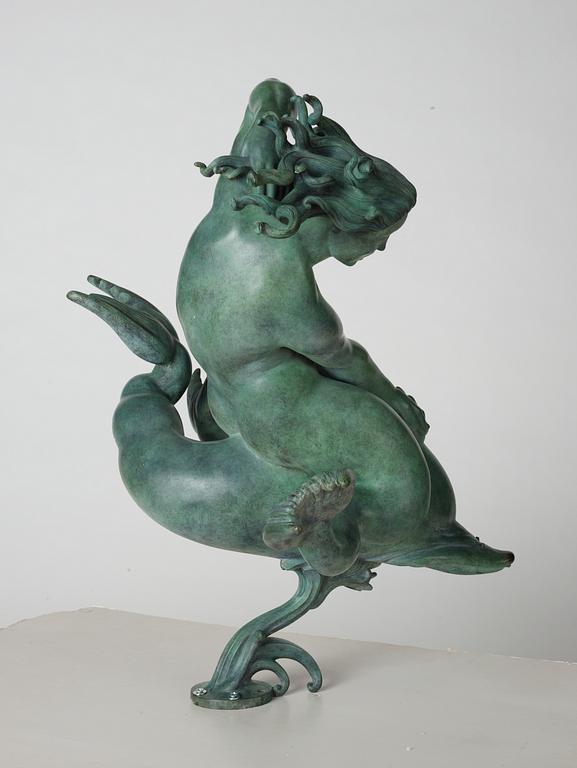 Carl Milles, Naiad and dolphin.