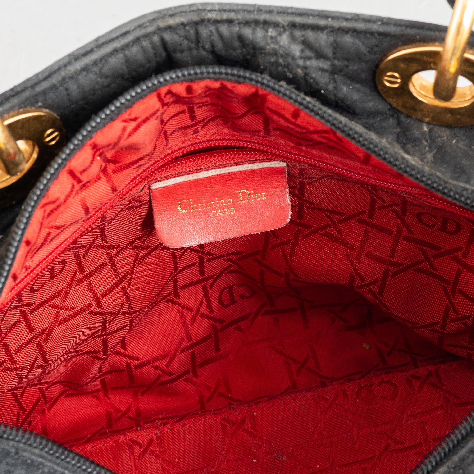 Christian Dior, bag, "Lady Dior", 1997.