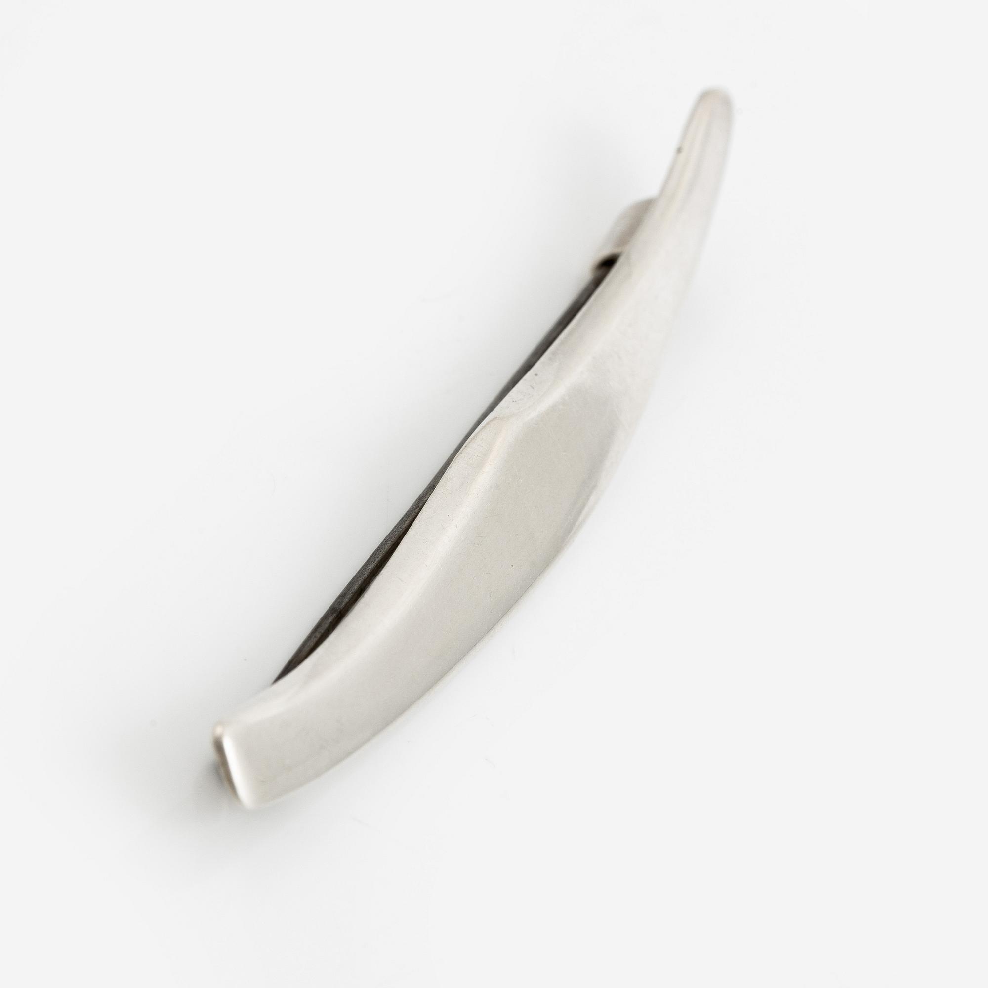 Sven-Erik Högberg, brooch, silver, Gothenburg 1967.