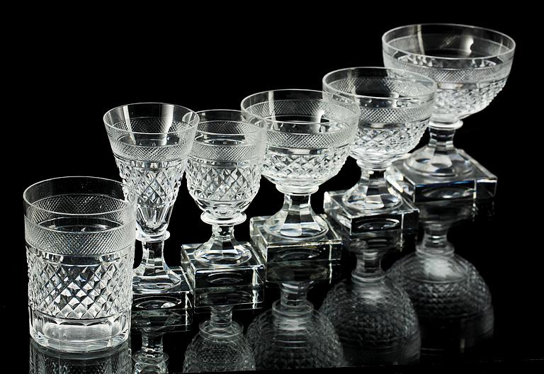 GLASSERVIS, 60 delar, "Kent", Kosta.