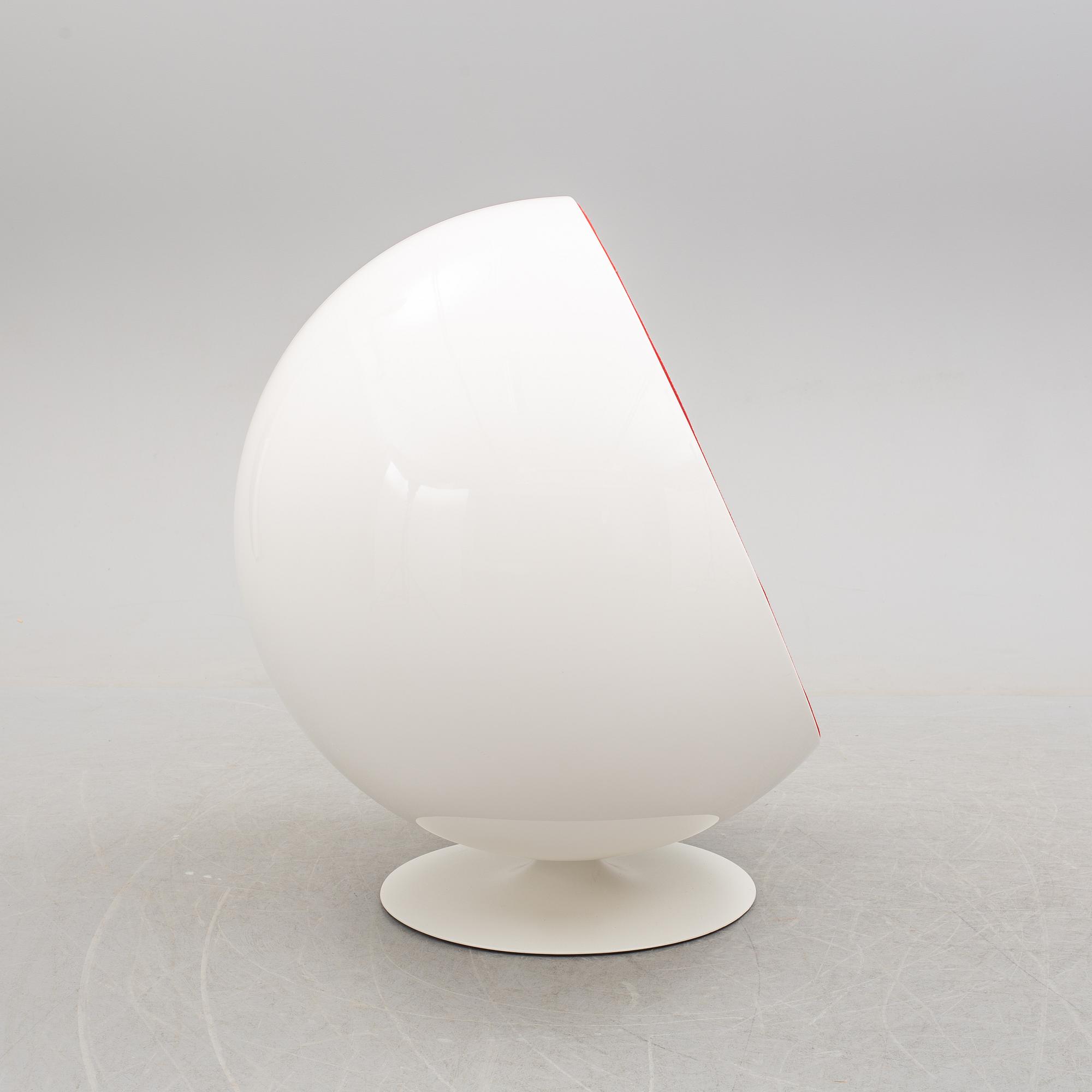 EERO AARNIO, fåtölj, 'Åskbollen', Adelta, Finland, formgiven 1965.