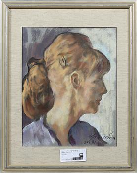 LOTTE LASERSTEIN, pasteller, 3 st. Sign o dat 81, 84 resp 85.