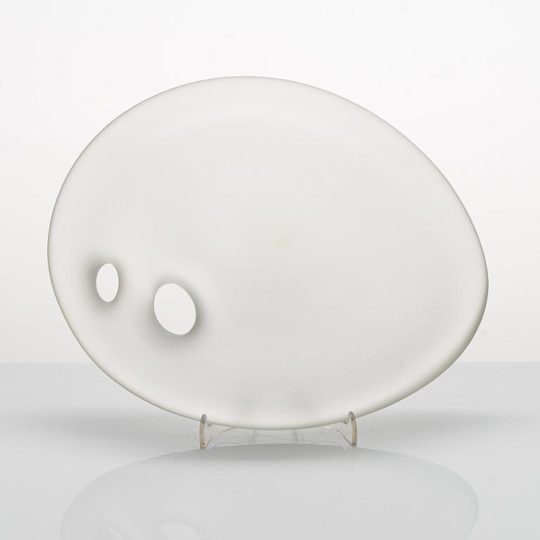 Timo Sarpaneva, skulptur, Hiidenkehto (Jättens vagga) signerad  Timo Sarpaneva, Iittala -54.