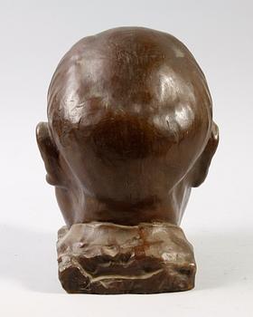 SKULPTUR, brons, Snista, sign,1900-tal.